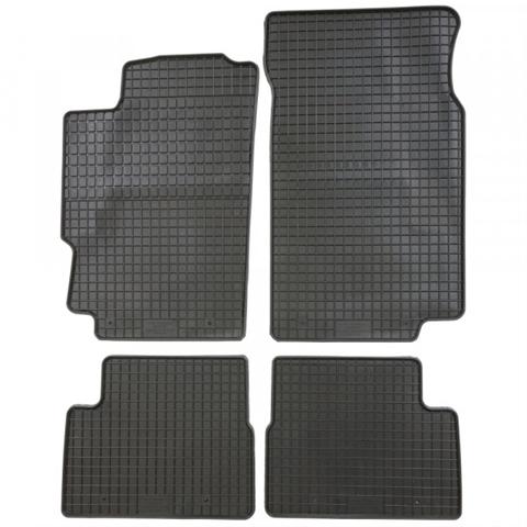 Set covorașe auto din cauciuc PETEX 25110, culoare neagră, compatibil cu Peugeot 406, anii 1995-2004