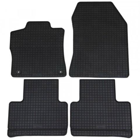 Set 4 covorașe auto din cauciuc PETEX 25712, negre, compatibile cu Peugeot 308, fabricat din ianuarie 2022