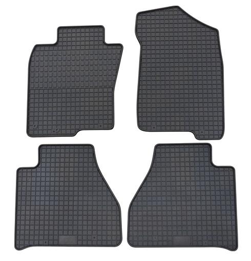Set 4 covorașe auto din cauciuc PETEX CSNBB 28510PX, negru, compatibile cu Renault Alaskan