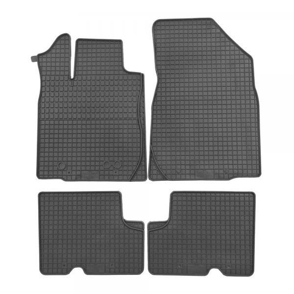 Set 4 covorașe auto din cauciuc PETEX 29013PX, compatibile cu Dacia Logan II și Dacia Logan MCV II