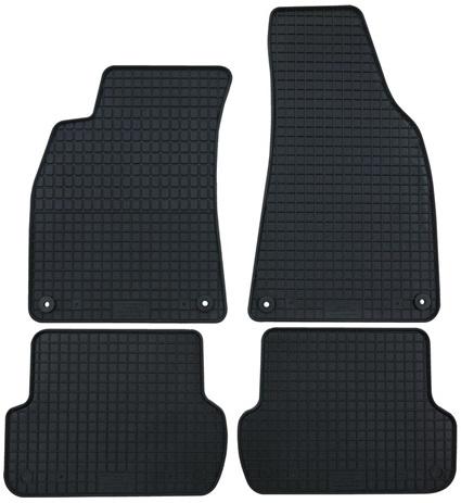 Set 4 covorașe auto din cauciuc PETEX 36511PX, negre, compatibile cu Ford Kuga fabricat după februarie 2020.