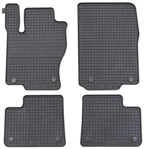 Set 4 covorașe auto din cauciuc PETEX 41510PX, negre, compatibile cu Mercedes Benz W166, X166, C292, GLE 2015-02.19
