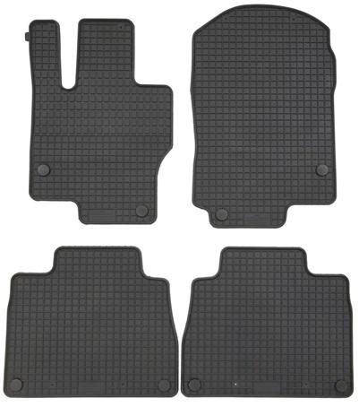 Set 4 covorașe auto din cauciuc PETEX 41710PX, negre, compatibile cu Mercedes Benz GLE W167, 03.2019-