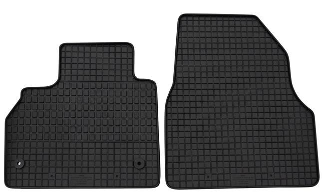 Set 2 covorașe auto din cauciuc PETEX 43210PX, negru, compatibile cu Mercedes Benz Citan W415, 2012-prezent