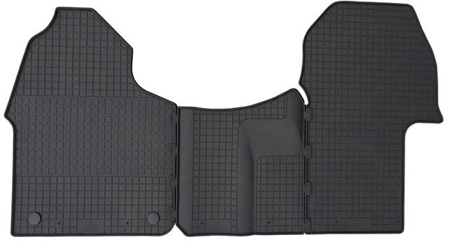 Set 3 covorașe auto din cauciuc PETEX 43310PX, negre, montare față, compatibile cu Mercedes Benz Sprinter, 06.2018-