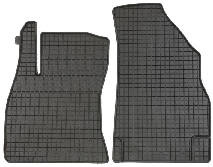 Set 2 covorașe auto din cauciuc PETEX 52310PX, negru, montare față, compatibile cu Opel Combo X12, 2012-08.2018