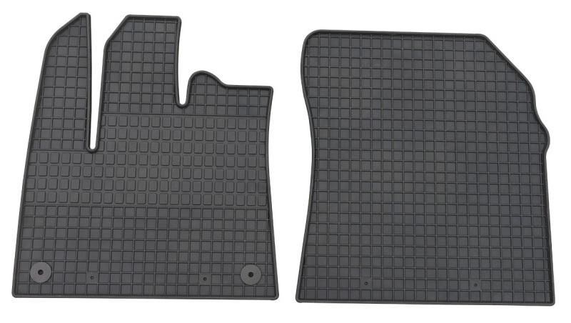 Set 2 covorașe auto din cauciuc PETEX 52610PX, negre, montare față, compatibile cu Opel Combo 2018-, Peugeot Partner 2018-, Peugeot Rifter 2018-