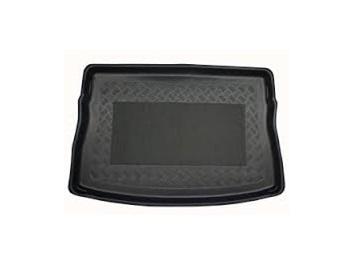 Protecție portbagaj auto POLCAR CSNBB 5715WB-3, din polietilenă, neagră, cu margine înălțată, compatibilă cu Peugeot 1007, 2005-prezent