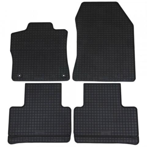 Set 4 covorașe auto din cauciuc PETEX 58410, negre, compatibile cu Opel Astra L, model 2021