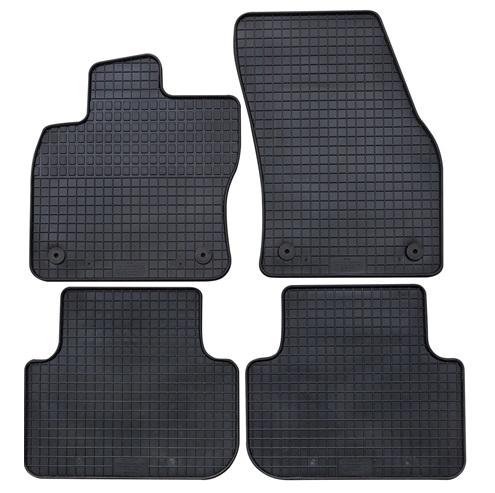 Set 4 covorașe auto din cauciuc PETEX 63810PX, negre, compatibile cu Volkswagen Tiguan US, 04.2016-
