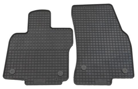 Set 2 covorașe auto din cauciuc PETEX 64610PX, negre, montare față, compatibile cu Volkswagen Caddy, model după noiembrie 2020