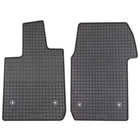 Set 2 covorașe auto din cauciuc PETEX 68910PX, negre, compatibile cu Volkswagen Multivan T4