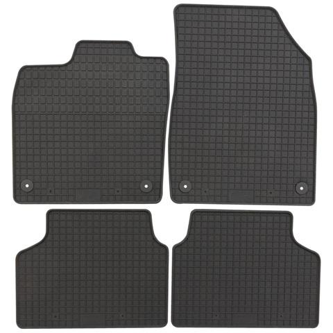 Set 4 covorașe auto din cauciuc PETEX 80110PX, negru, compatibile cu Seat Cupra Born, model 2021