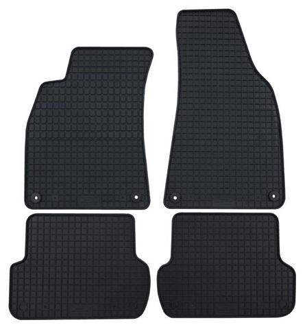 Set 4 covorașe auto din cauciuc PETEX 80210PX, negru, compatibil cu Seat Cupra Ateca, model 2018-