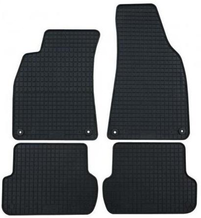Set 4 covorașe auto din cauciuc PETEX, negru, compatibile cu Citroen C4 (2010-2020) și Citroen DS4 (2011-2020)