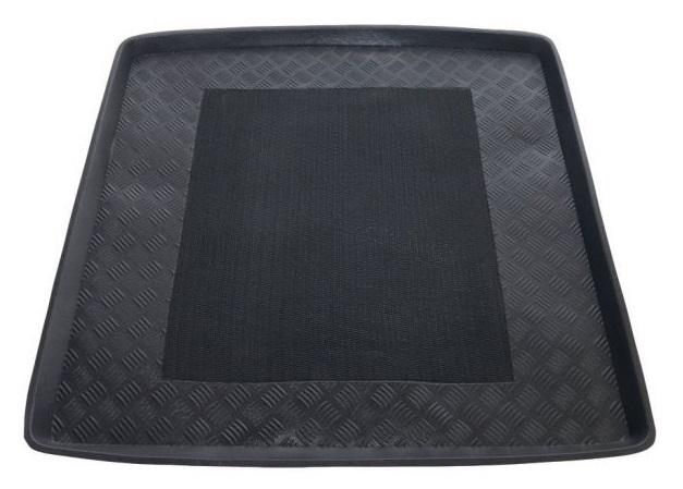 Protecție portbagaj auto POLCAR 95C2WB-5, din polietilenă, neagră, cu margine ridicată, compatibilă cu Volkswagen Golf VII Break, include pânză antialunecare