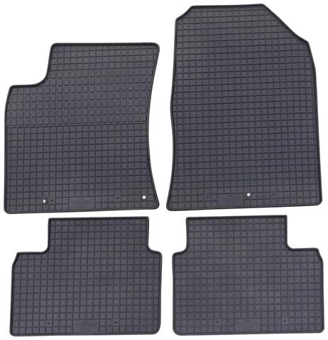 Set 4 covorașe auto din cauciuc PETEX 97311PX, negre, compatibile cu Hyundai i30, model 2017-