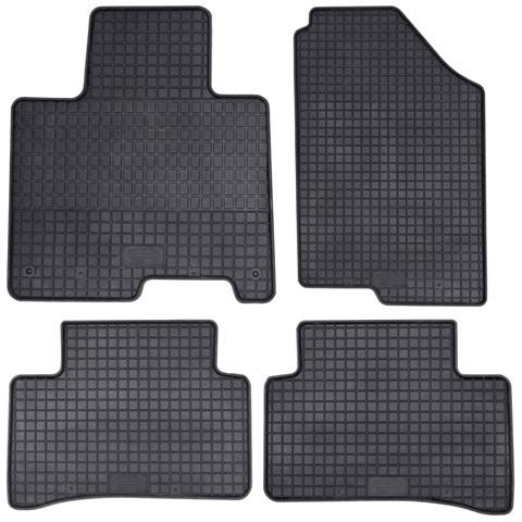 Set 4 covorașe auto din cauciuc PETEX 98513PX, negre, compatibile cu Kia Sportage, model 2022-prezent.