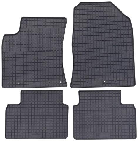 Set 4 covorașe auto din cauciuc PETEX 98912PX, negre, compatibile cu Kia CEED (din iulie 2018), ProCEED (din 2019) și XCEED (din 2019)