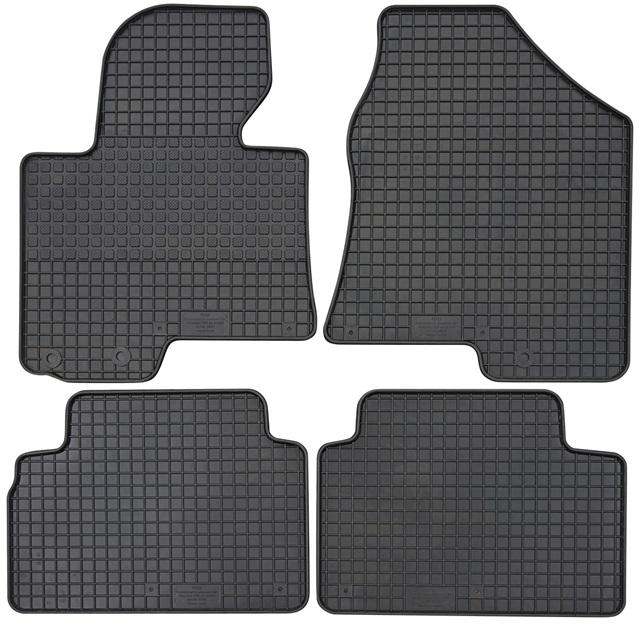 Set 4 covorașe auto din cauciuc PETEX 99111PX, negru, compatibil cu Hyundai iX35, Veracruz, Tucson LM, EL, ELH