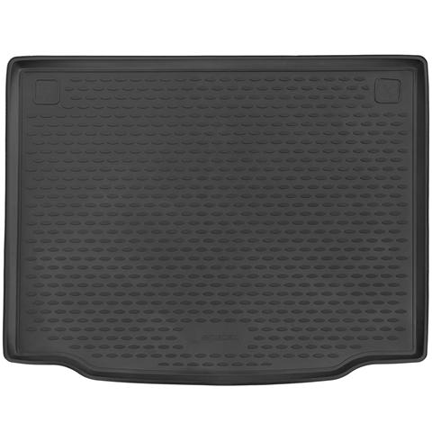 Tavita portbagaj auto PETEX AS12310, din cauciuc, neagră, compatibilă cu Audi Q3 (08.2011-11.2018), pentru varianta cu podea joasă