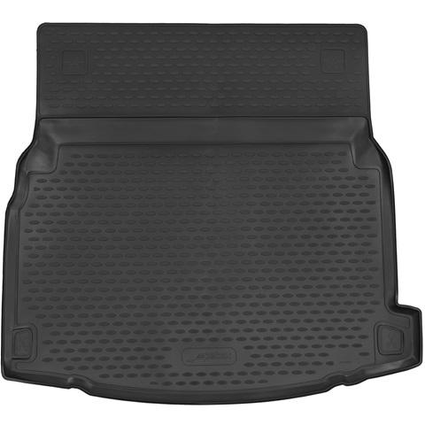Protecție portbagaj auto PETEX AS44710PX, cauciuc negru, compatibilă cu Mercedes Benz E Class W213 Sedan, model 04.2016-