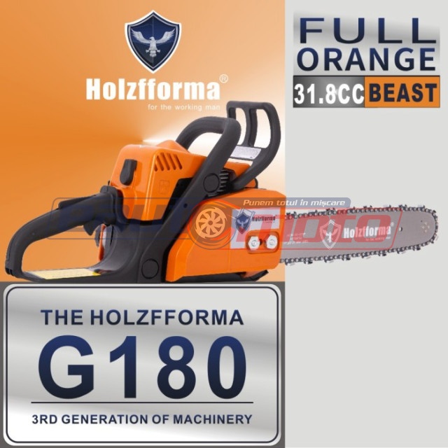 Drujba Holzfforma® G180 (fără lamă și lanț) ORANGE