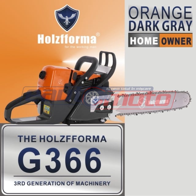 Drujba Holzfforma® G366 59cc (fără lamă și lanț) Portocaliu