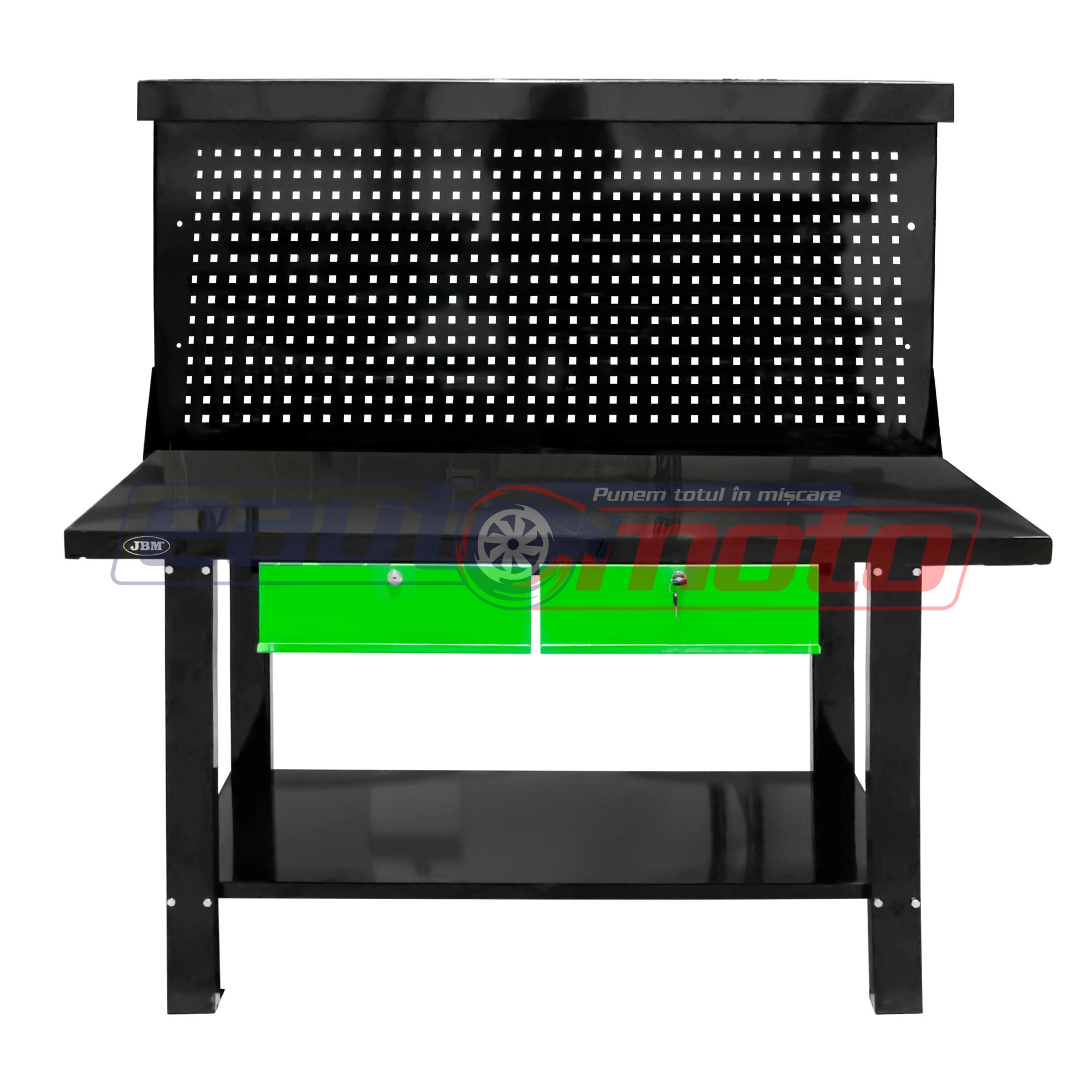 Banc de Lucru cu Două Sertare și Panou Frontal, Model JBM 51035