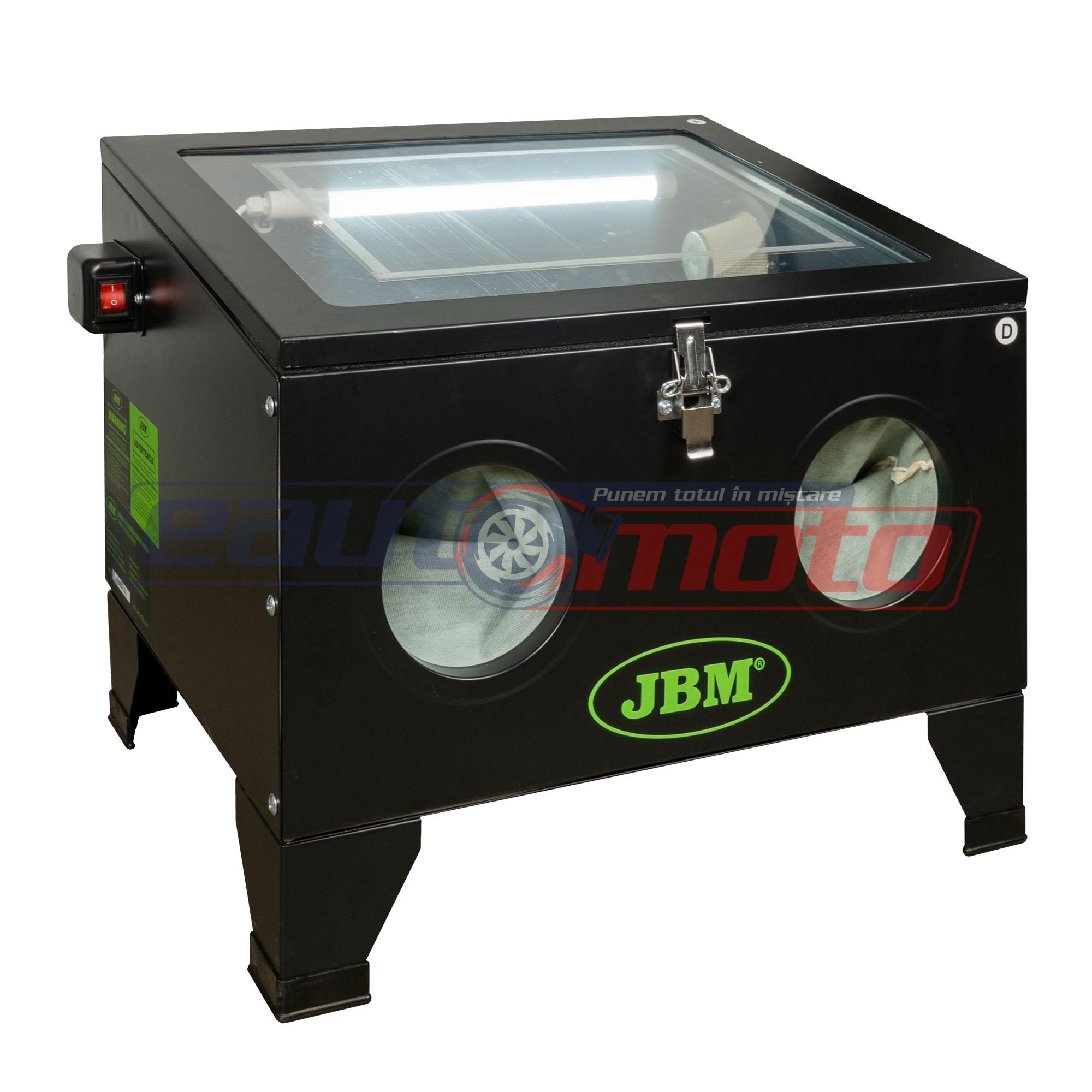 Mașină de sablare cu capacitate de 90L, model JBM 54563