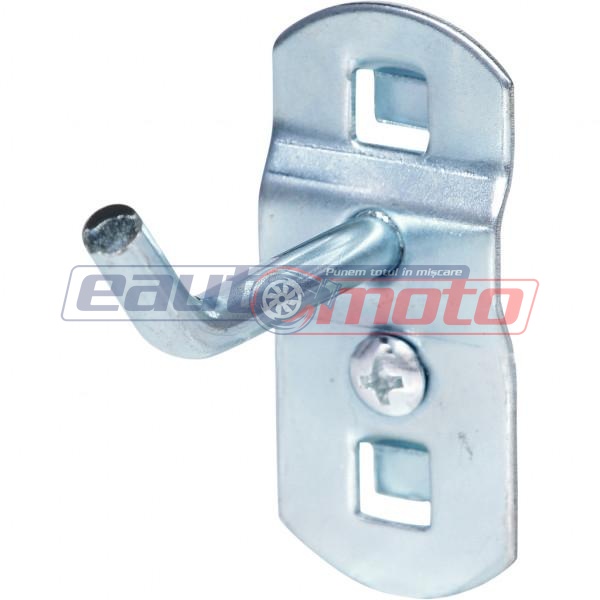 Cârlig cu vârf pentru susținerea sculelor, KS TOOLS 860.0804, lungime 50 mm, diametru cârlig 6 mm, compatibil cu cărucioarele de service auto