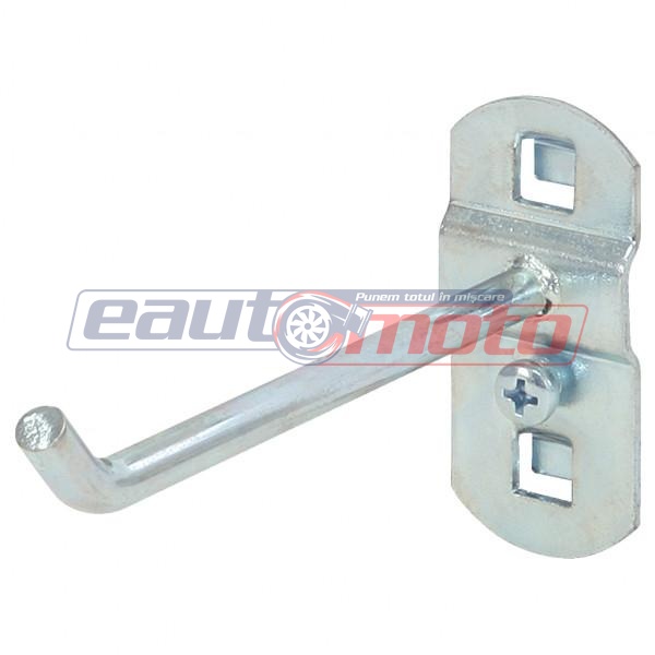 Cârlig cu Vârf pentru Susținerea Sculelor KS TOOLS 860.0805, 100 mm Lungime, Diametru Cârlig 6 mm, Compatibil cu Cărucioarele de Service Auto