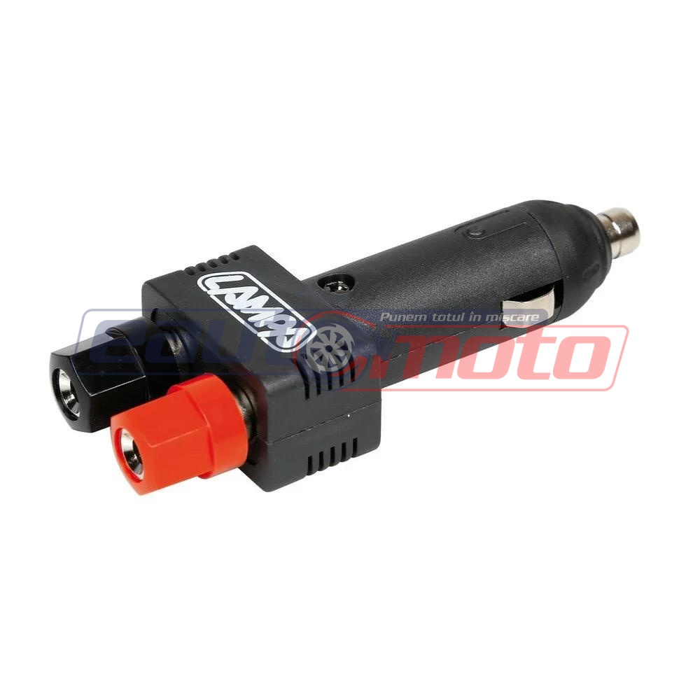 Bricheta Auto LAMPA LAM39004, 12/24V, Conexiune Dublă cu Mufe Banană sau Fir Direct, cu Siguranță