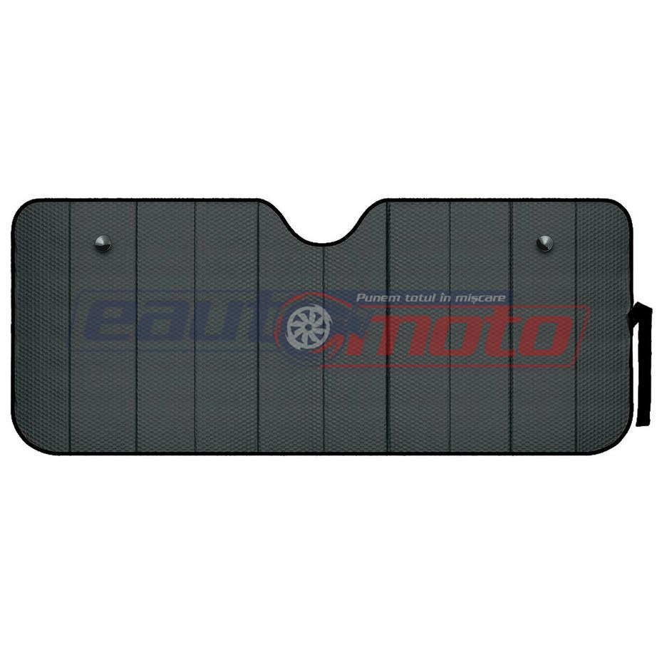 Parasolar Auto Lampa LAM66861, Negru Mat, Dimensiune M, 61x147 cm