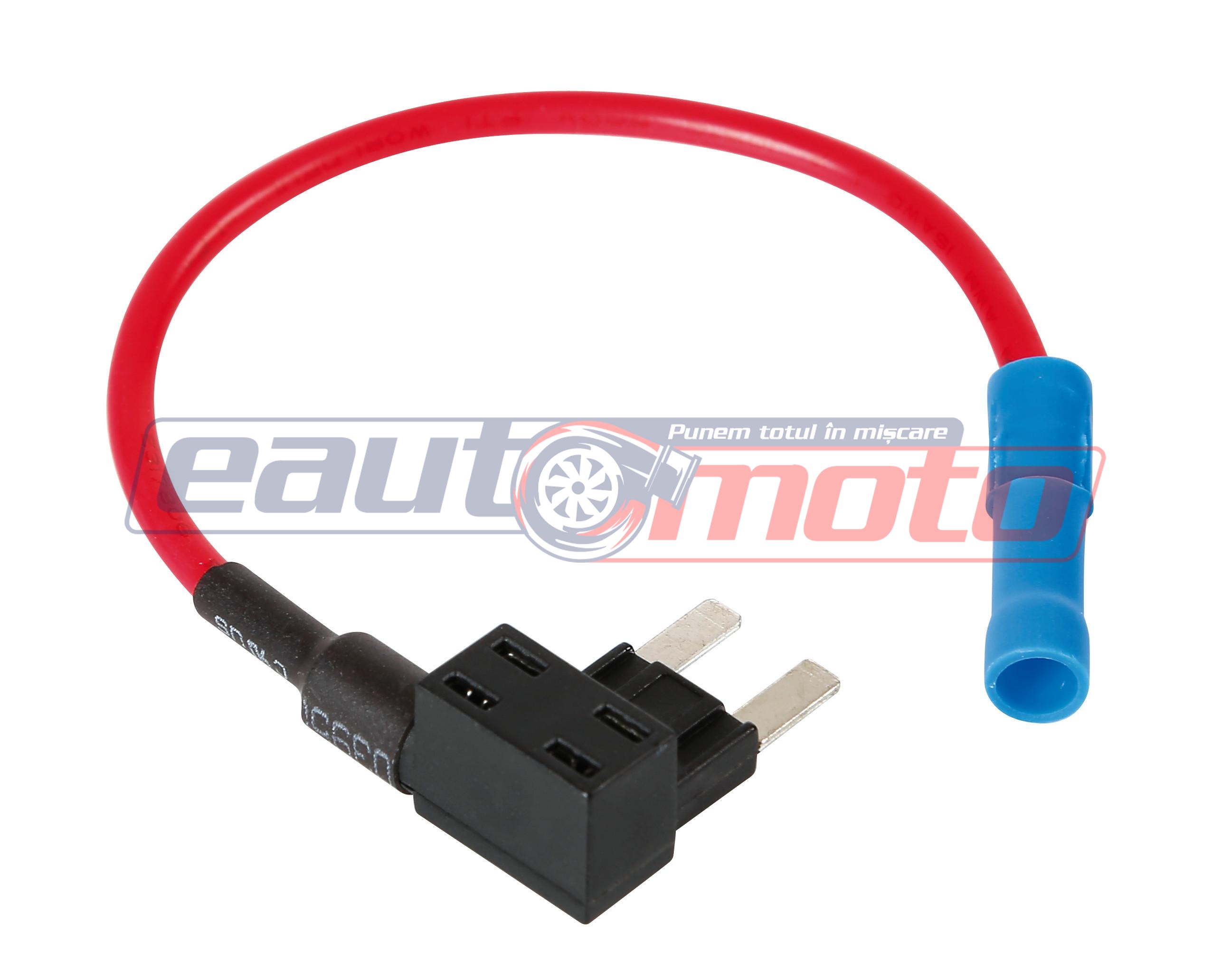Adaptor rapid pentru două siguranțe plate mici, LAMPA LAM70065, 30A și 20A, 12/24V