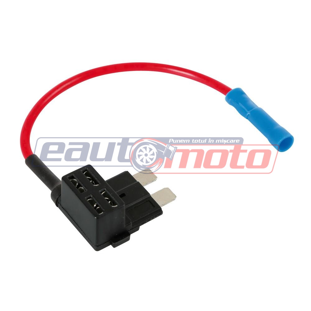 Conector Rapid pentru Două Siguranțe Plate, Standard, LAMPA LAM70066, 30A și 20A, Compatibil cu 12/24V