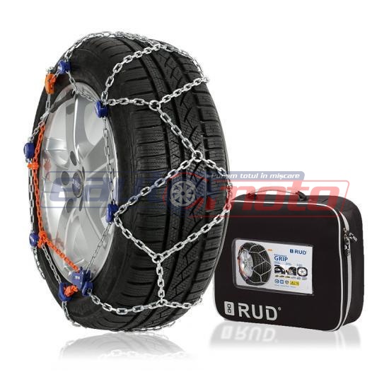 Lanț antiderapant RUD Compact Grip V LR2002728 din oțel, compatibil cu roți R14 pentru autoutilitare