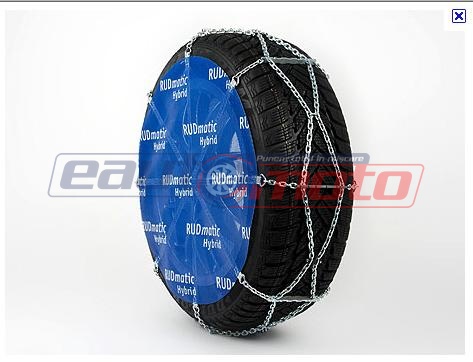 Lanț Antiderapant pentru Autoturisme RUD Hybrid LR4716797, din Oțel și Material Textil, Compatibil cu Roți R15