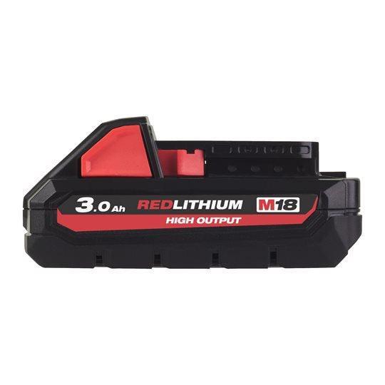 Acumulator Milwaukee REDLITHIUM-ION™ M18HB3 18V 3Ah HIGH-OUTPUT™, fără cutie, cod 4932471069