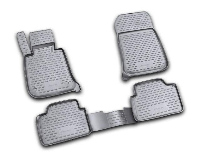 Set covorașe 3D pentru podea BMW X2 SUV (2018-prezent), 4 bucăți, NOVLINE NVFBMBL4012