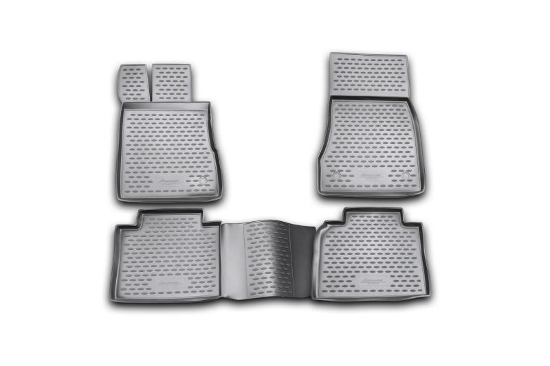 Set de covorașe negre pentru MERCEDES S-class W220 (1998-2005), 4 piese, model NOVLINE NVFMEBL4022