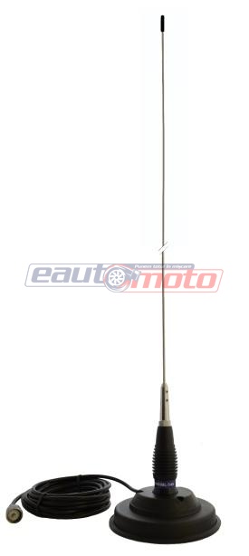 Antena CB PNI ML160 de 155 cm cu bază magnetică de 145 mm inclusă