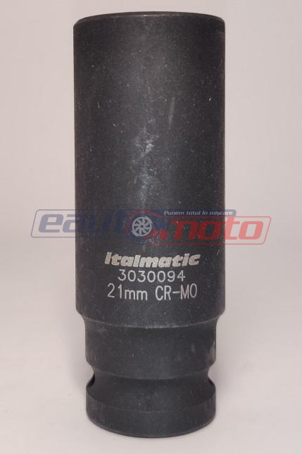 Cheie tubulară lungă de impact PANGUS PNG3030094, antrenor pătrat 1/2 inch, dimensiune 21 mm