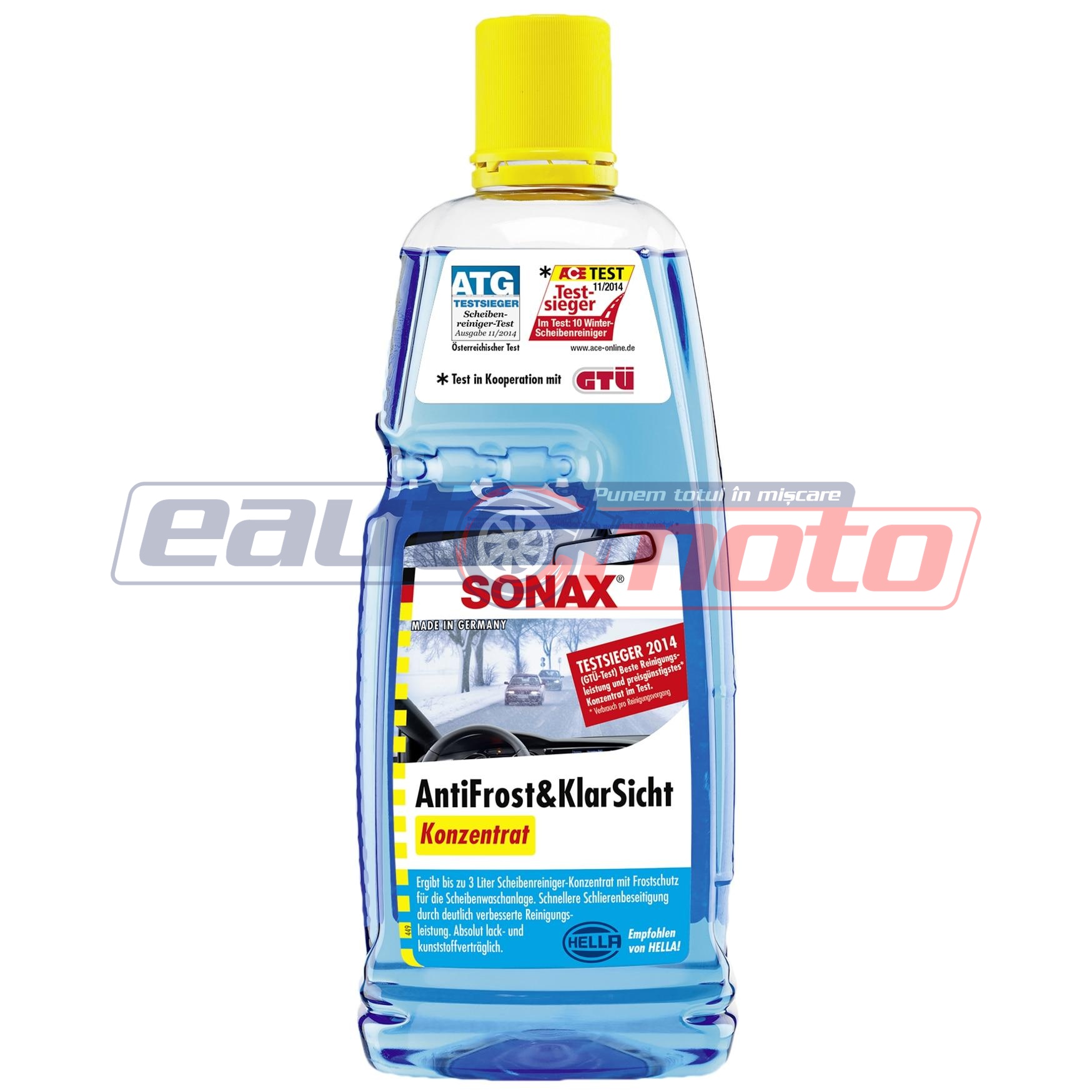 Lichid Concentrat pentru Parbriz de Iarnă Sonax SO332300, 1L