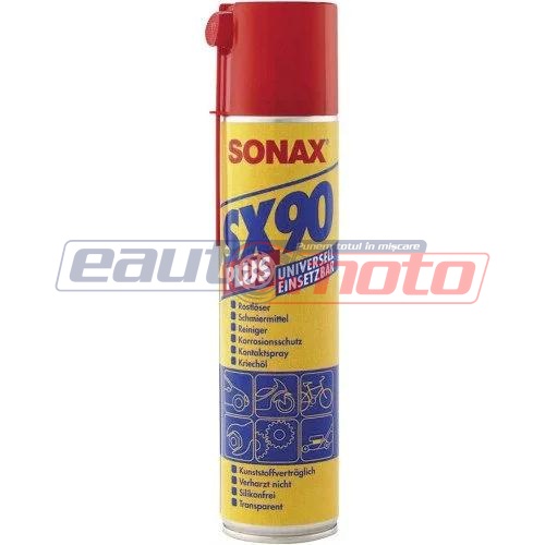 Spray Degripant Multifuncțional SONAX SX90 Plus, 400 ml (Cod 474300)