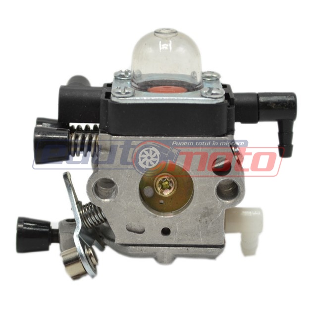 Carburator pentru motocoasa compatibil cu modelele Stihl FS38, FS45, FS46, FC55, FS74, FS75, FS76, FS80, FS85