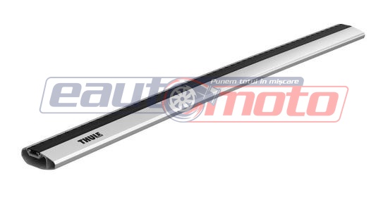 Bară transversala aerodinamică THULE WingBar Edge 1130 721600, aluminiu, 113 cm, argintie, capacitate de încărcare 75 kg