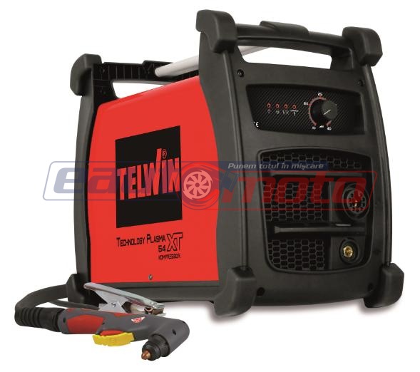 Aparat de tăiere cu plasmă TELWIN Technology Plasma 54 XT Kompressor TW816147, 40A, 230V, include accesorii
