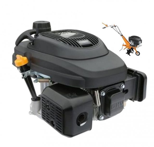 Motor Zongshen XP200A pentru motosapă, ax vertical (Ø 25 x 84 mm), 6.5 CP