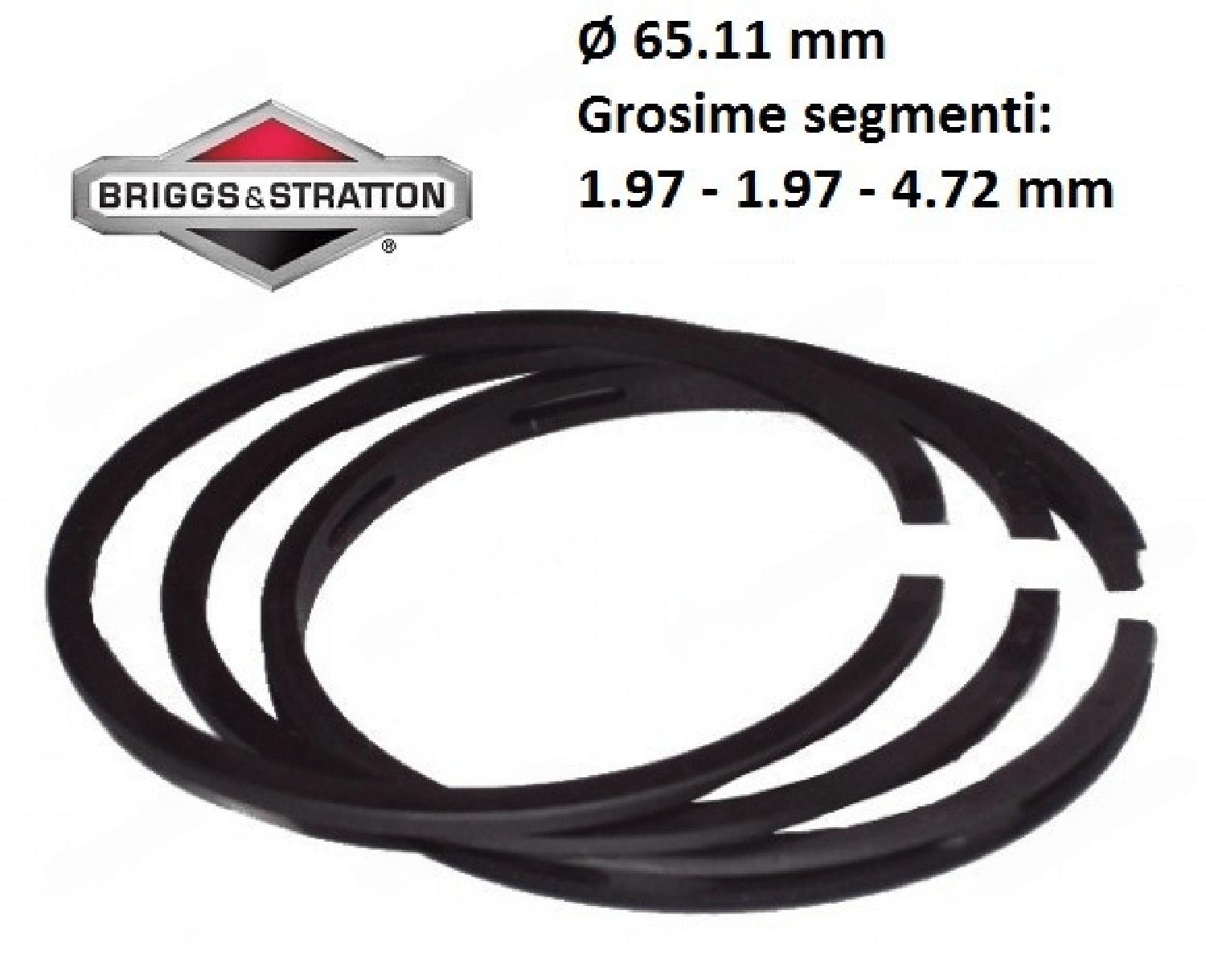 Segmenți motor BRIGGS & STRATTON 65,11 mm